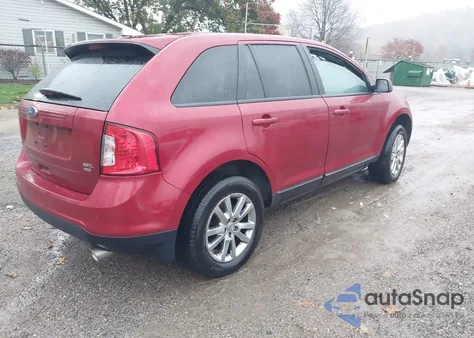 2013 Ford Edge Sel из США, поврежденный, VIN 2FMDK4JC0DBE37380